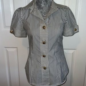 Kate Spade striped blouse size 2